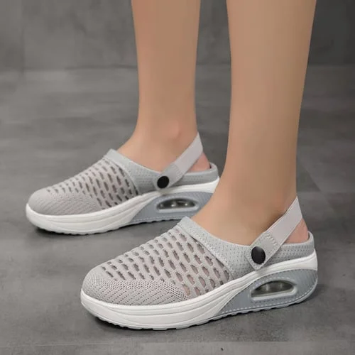 Women's Air Cushioned Slip-On Walking Shoes.