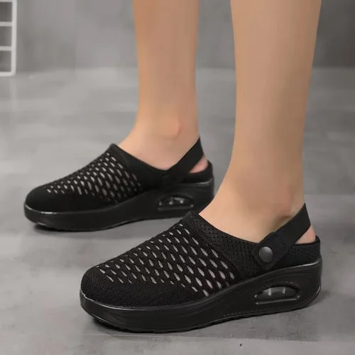 Women's Air Cushioned Slip-On Walking Shoes.