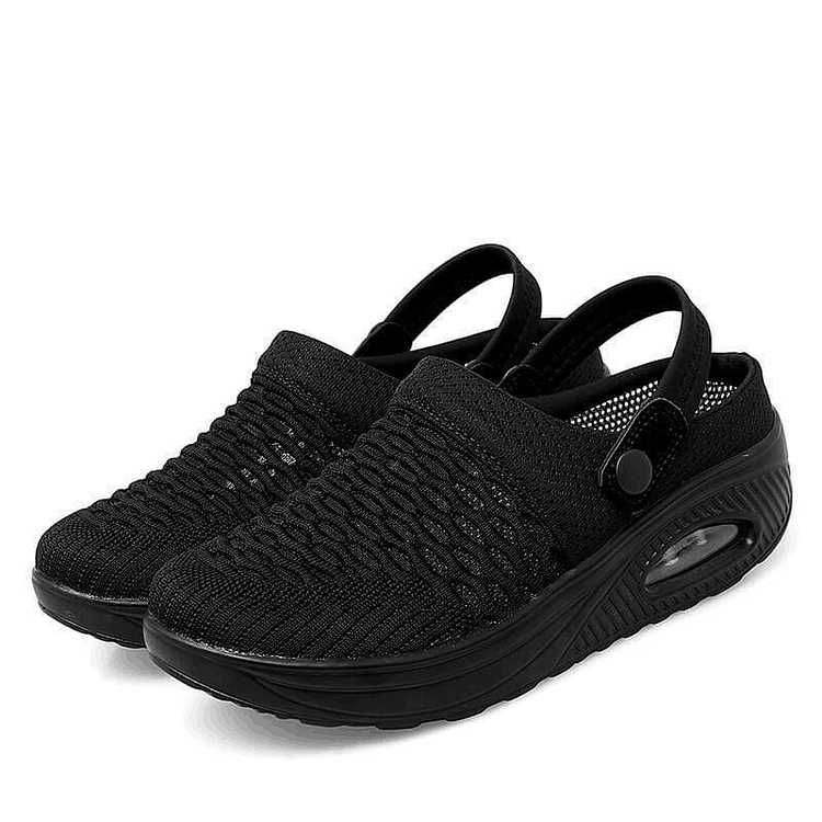 Women’s Air Cushioned Slip-On Walking Shoes.