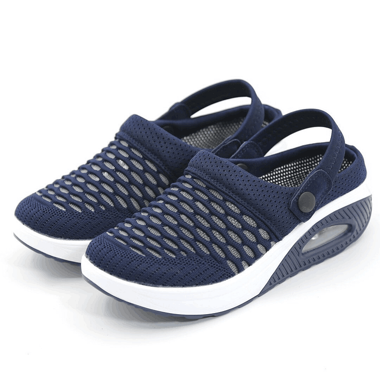 Women's Air Cushioned Slip-On Walking Shoes.