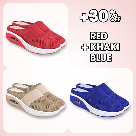 #1 SUMMER TREND 2023 - Air Cushion Slip-On Walking Shoes Orthopedic Diabetic Walking Shoes