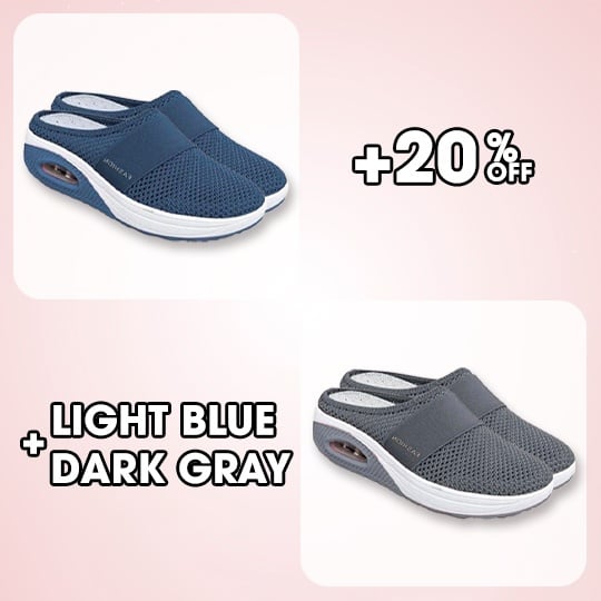 #1 SUMMER TREND 2023 - Air Cushion Slip-On Walking Shoes Orthopedic Diabetic Walking Shoes