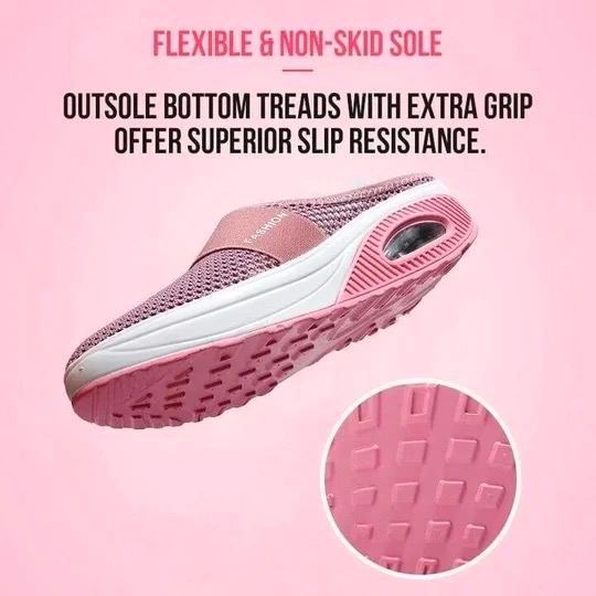 #1 SUMMER TREND 2023 - Air Cushion Slip-On Walking Shoes Orthopedic Diabetic Walking Shoes