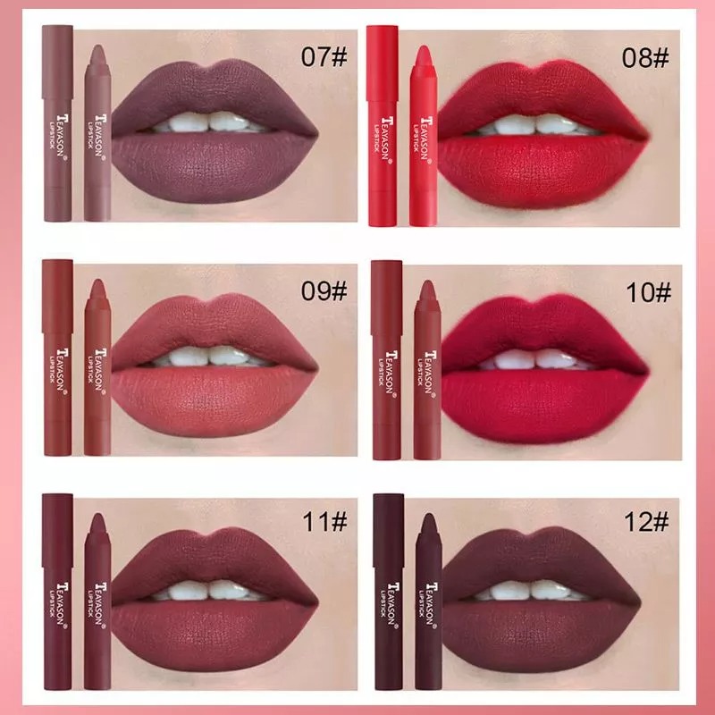 12 Colors Matte Lipstick Pen - Buy 2 Get 1 Free