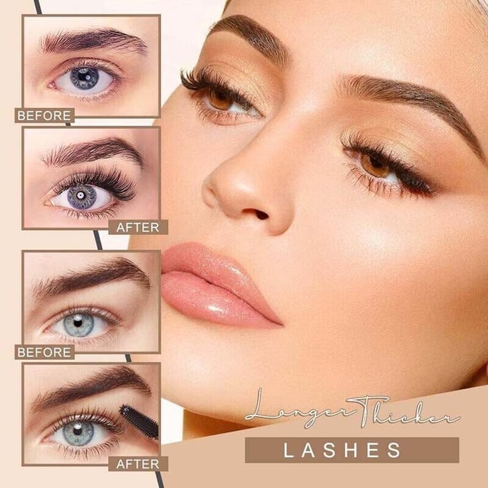 2 in 1 Curl Long Lasting Waterproof Mascara