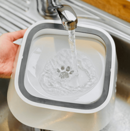 2023 Hot Sale-Pet Water Bowl Splash-proof Not Wet Mouth Can Be Car Anti-flip Waterer(49% OFF)