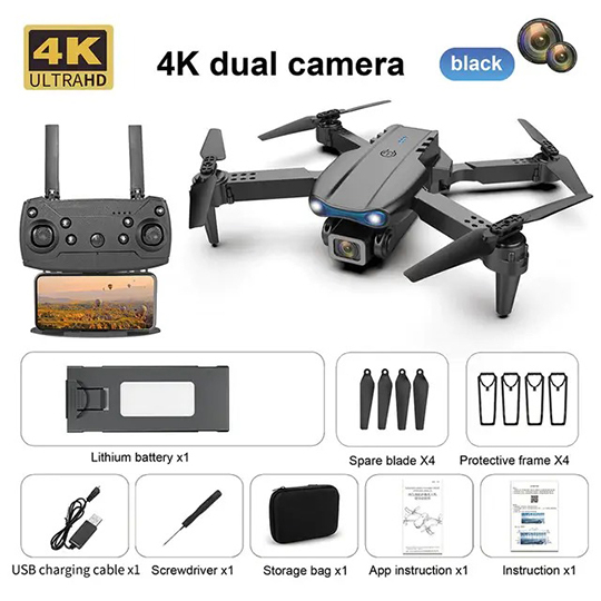 2023 Latest Drone with Dual Camera 4K UHD