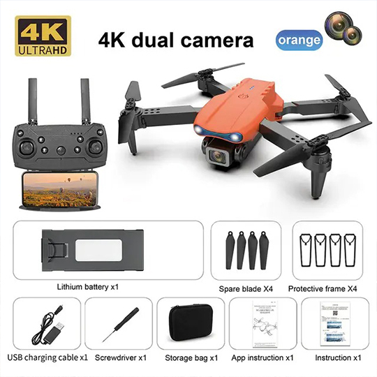 2023 Latest Drone with Dual Camera 4K UHD