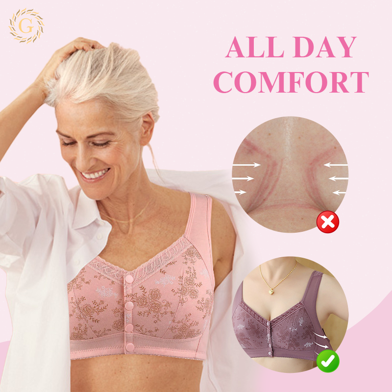 2023 New Cotton Front Closure Bra