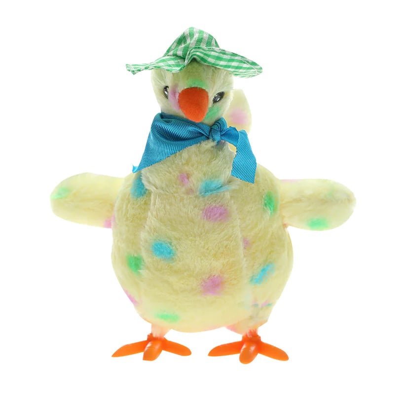 2023 New Style Easter Plush Toys Lay Eggs Musical Chicken