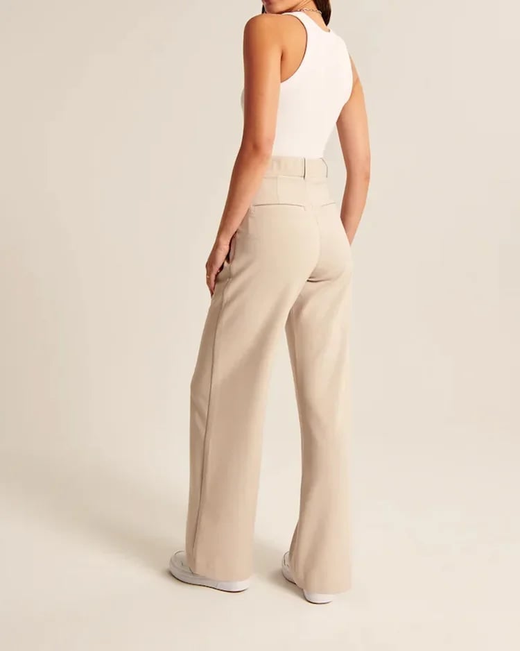 2023 THE EFFORTLESS TAILORED WIDE LEG PANTS