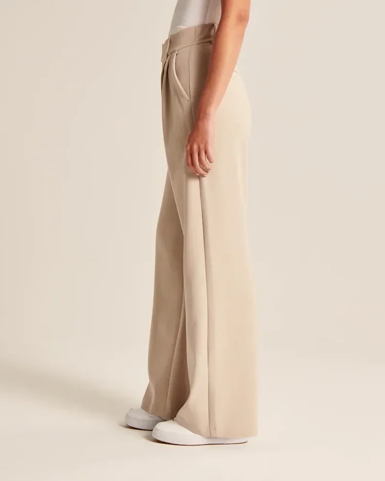 2023 THE EFFORTLESS TAILORED WIDE LEG PANTS