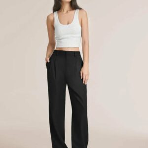 2023 THE EFFORTLESS TAILORED WIDE LEG PANTS