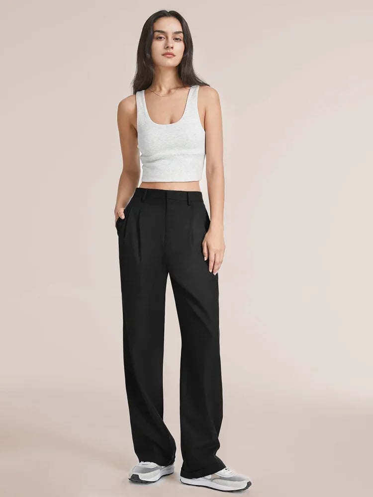 2023 THE EFFORTLESS TAILORED WIDE LEG PANTS