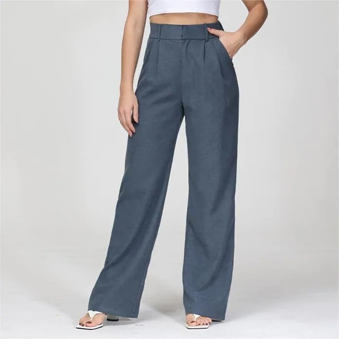 2023 THE EFFORTLESS TAILORED WIDE LEG PANTS