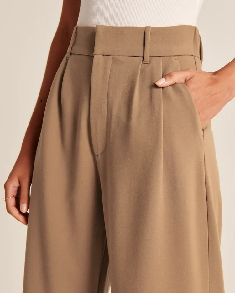 2023 THE EFFORTLESS TAILORED WIDE LEG PANTS