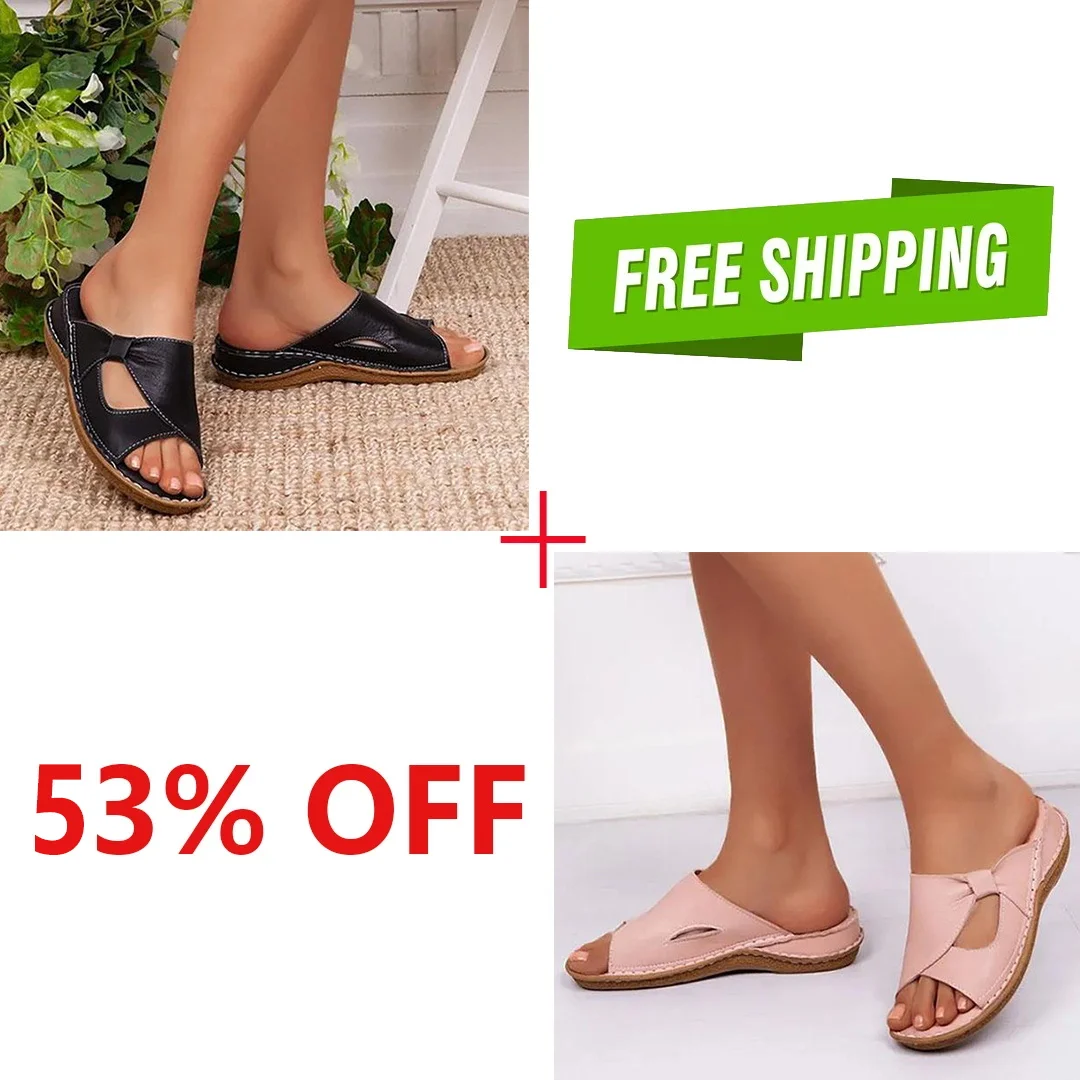 2023 Women Casual Summer Daily Comfy Slip On Sandals