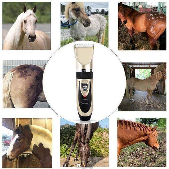 (45% OFF-Last 2 Days Promotion) Low Noise Horse Cordless Clipper Kit