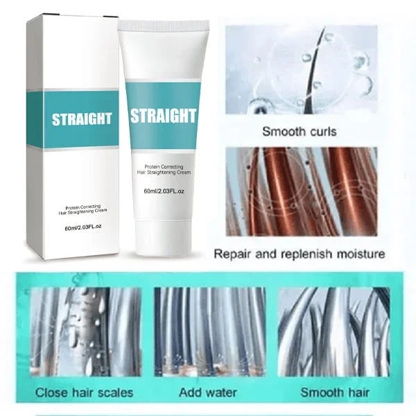 49% OFF FOR Mother's Day - Silk & Gloss Hair Straightening Cream Buy 2 Get 1 Free(3 PCS)