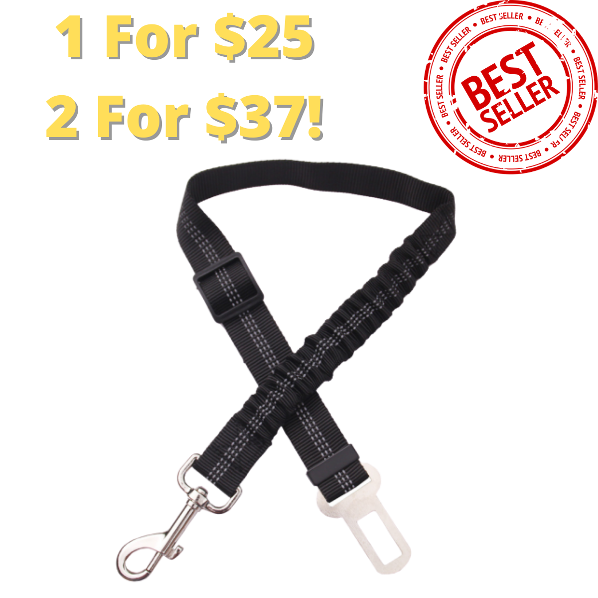 Adjustable Anti-Shock Pet Car Seat Belt