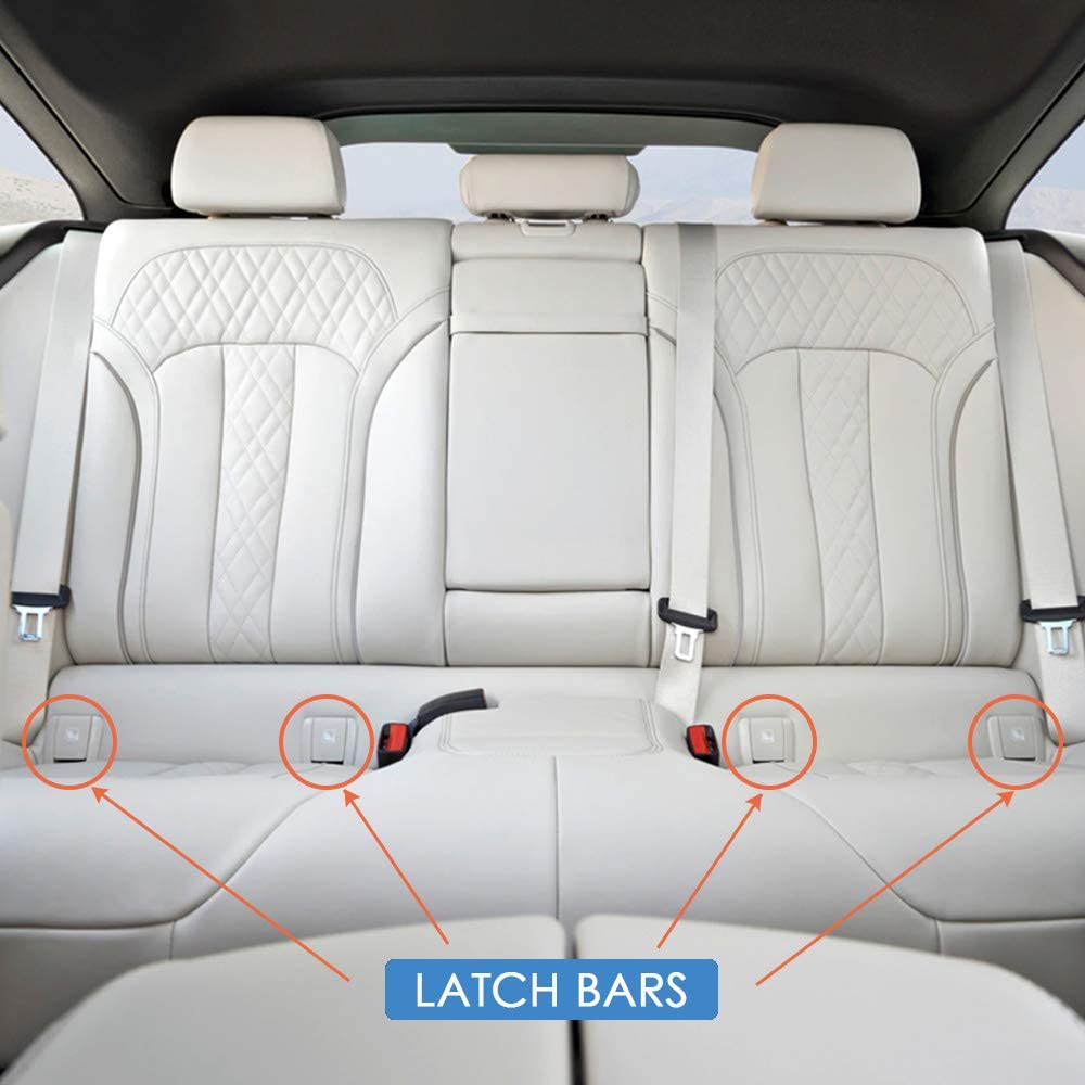 Anchor Latch Adjustable Anti-Shock Dog Seat Belt