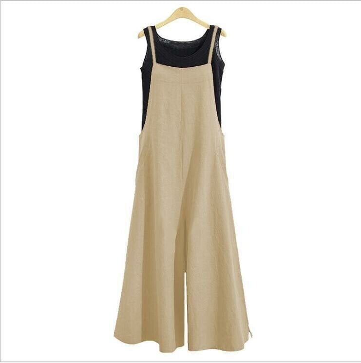 Anti-seasonal promotion - 49% OFF - Women's Sleeveless Oversized Casual Jumpsuit