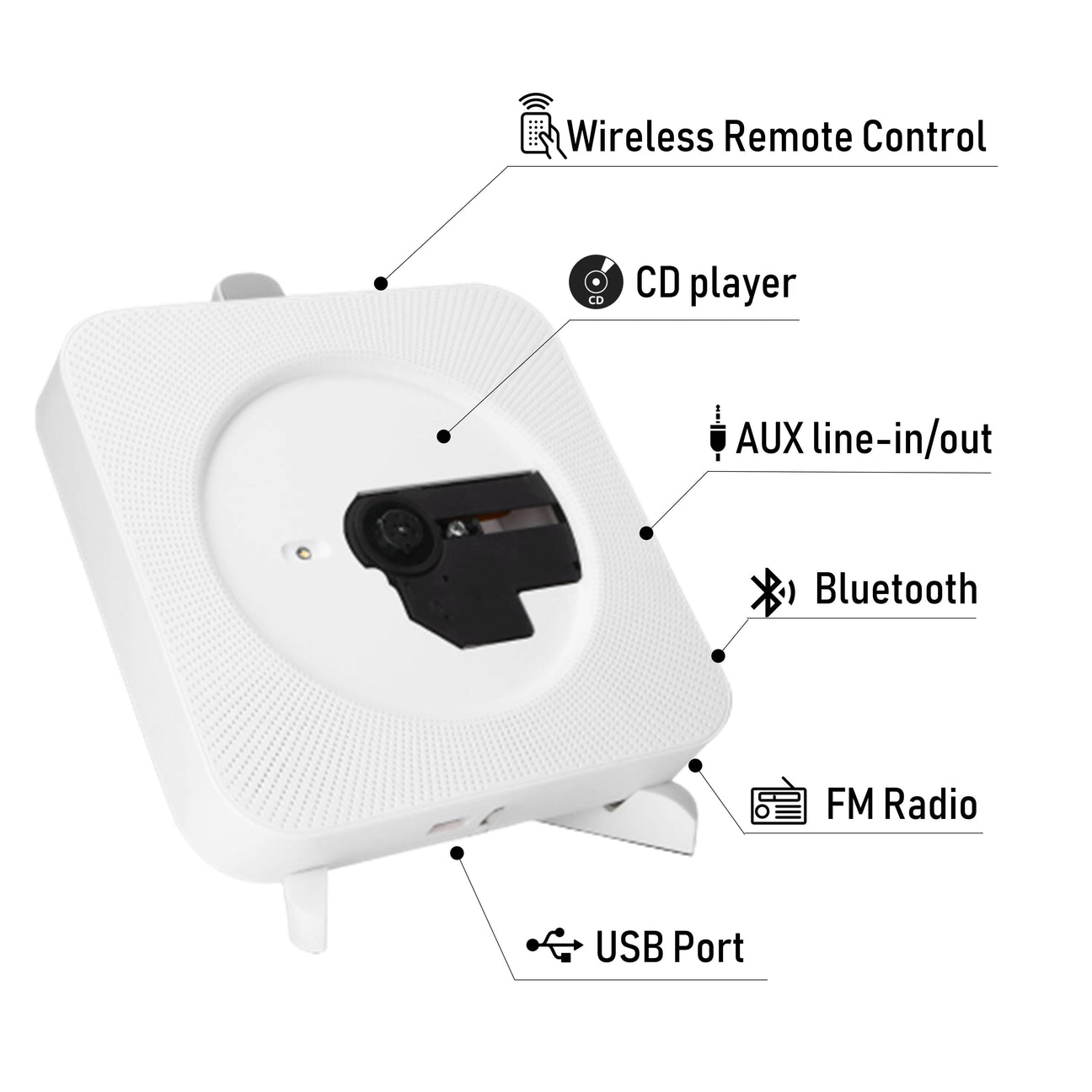 ASTRONORD Aesthetic CD Player