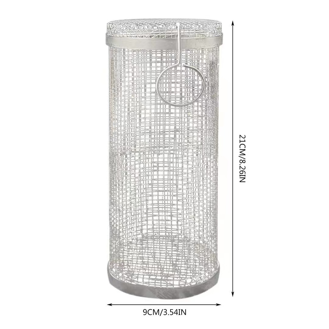 BBQ outdoor grill net / Barbecue Stainless Steel Wire Mesh Cylinder