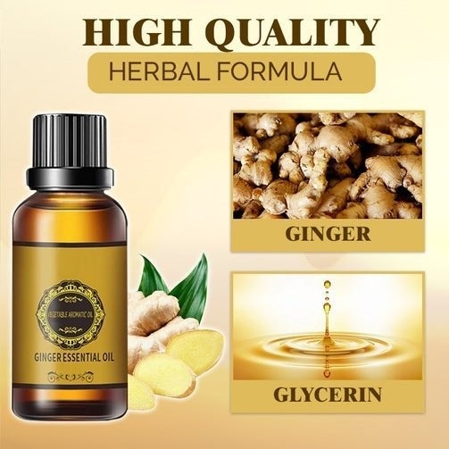 Belly Drainage Ginger Oil - BUY 1 GET 1 FREE