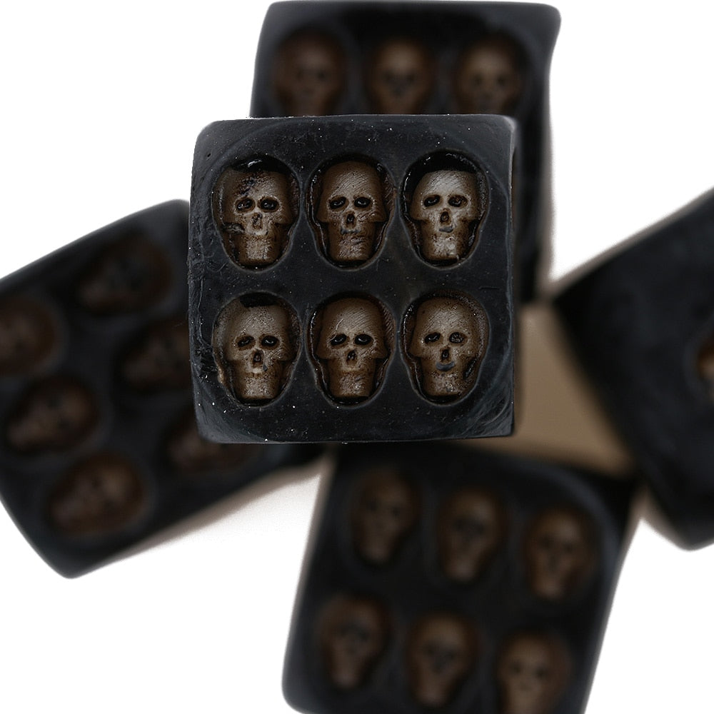 Bones Skull Dice (Set of 5)