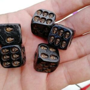 Bones Skull Dice (Set of 5)