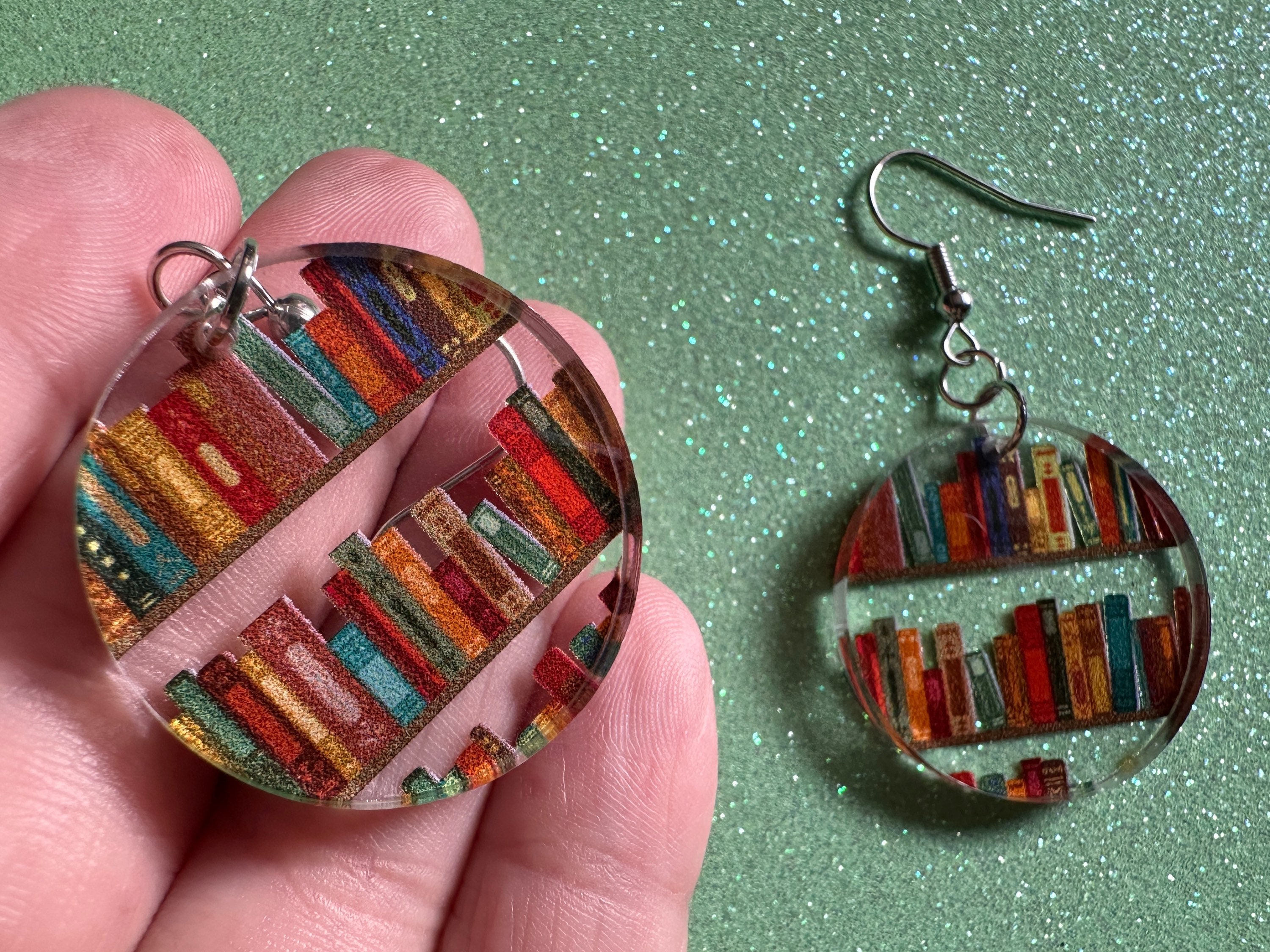 Lanarcissa Book Earrings / Earrings For Book Lovers