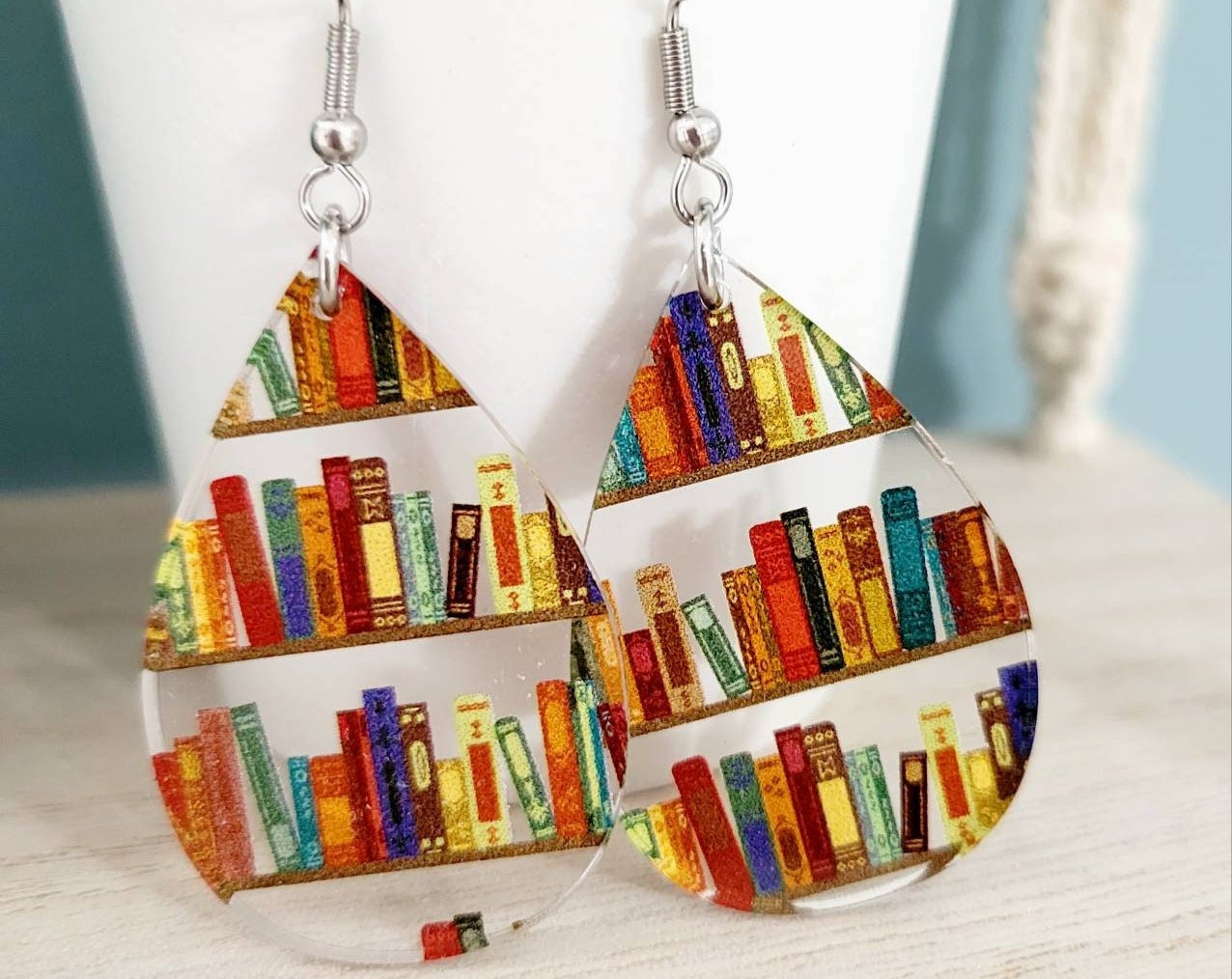 Lanarcissa Book Earrings / Earrings For Book Lovers