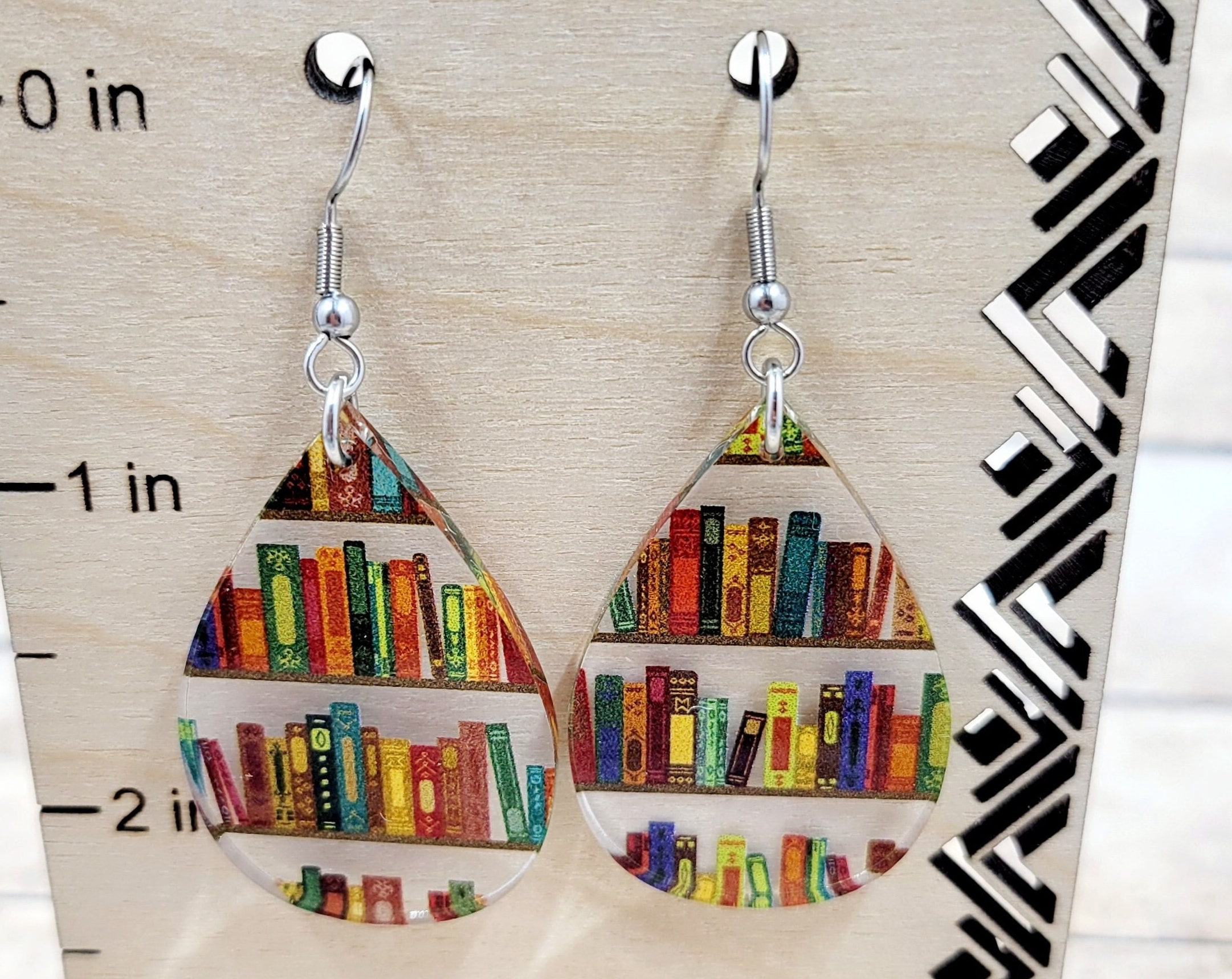 Lanarcissa Book Earrings / Earrings For Book Lovers