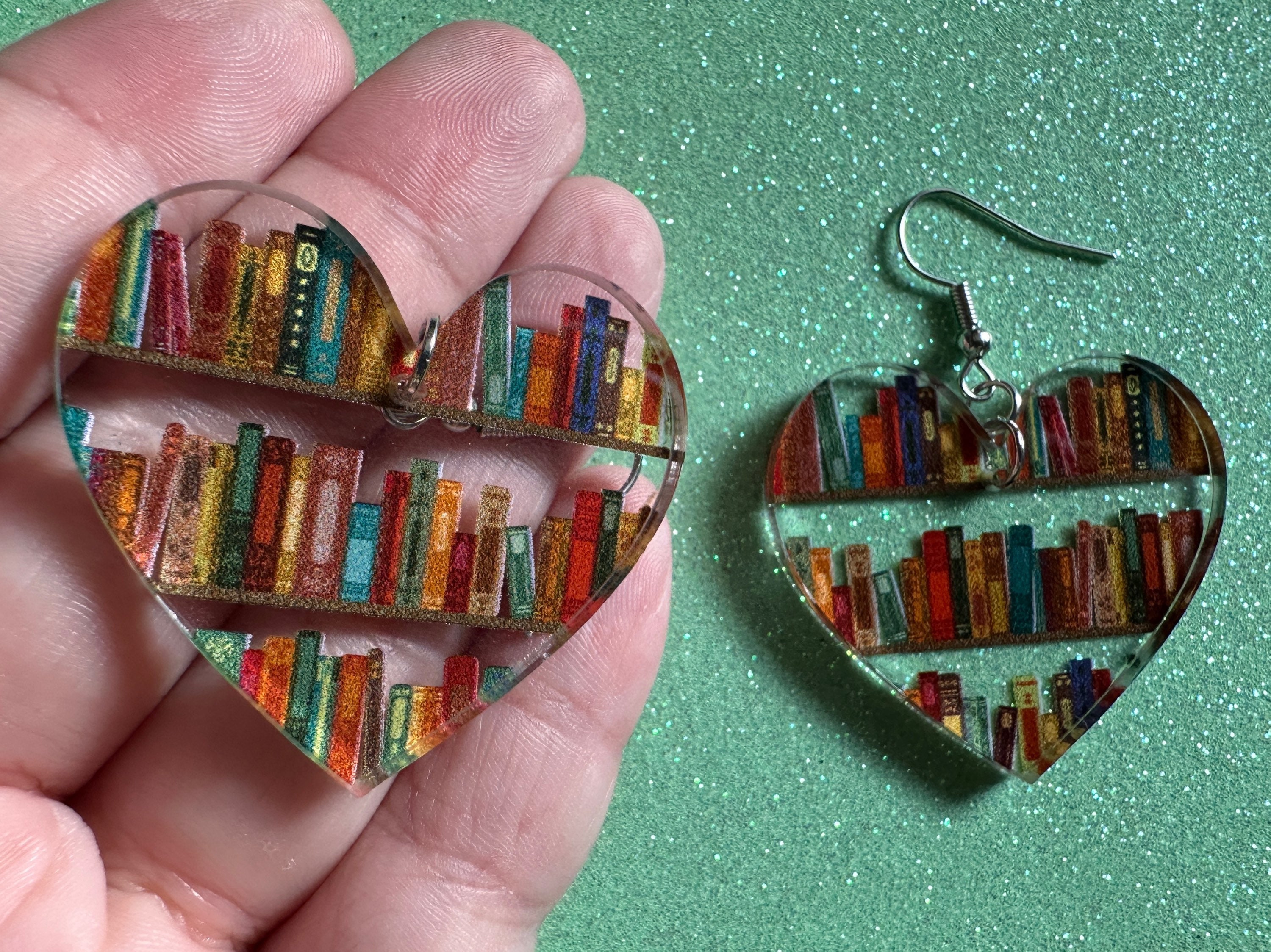 Lanarcissa Book Earrings / Earrings For Book Lovers