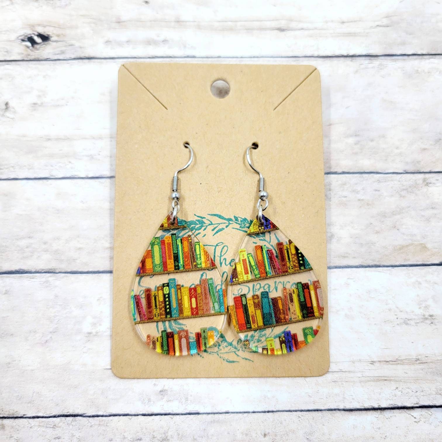 Lanarcissa Book Earrings / Earrings For Book Lovers