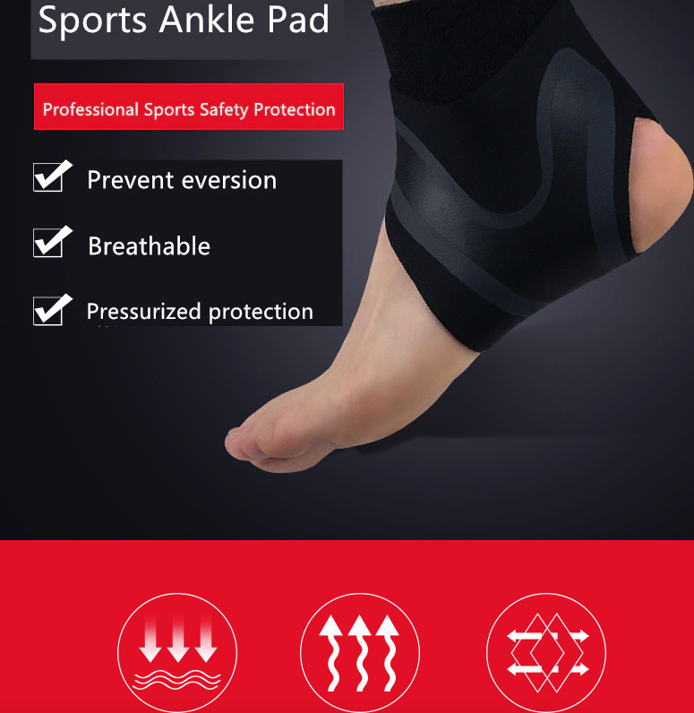 Breathable Elastic Ankle Brace & Stabilizer