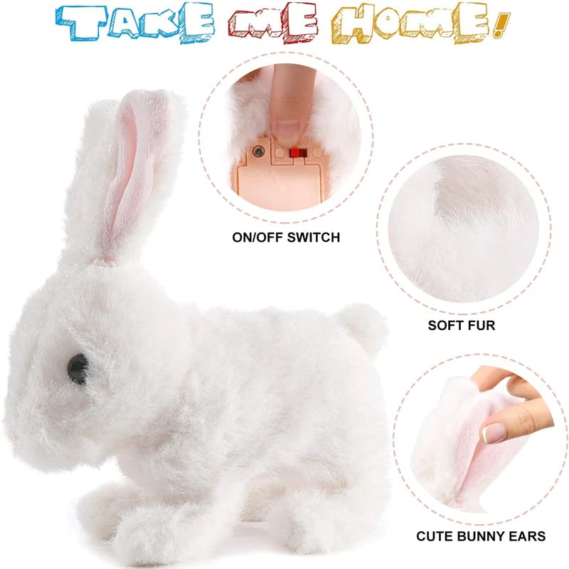 Buy 1 Get 1 Free - Interactive Easter Bunny Toy