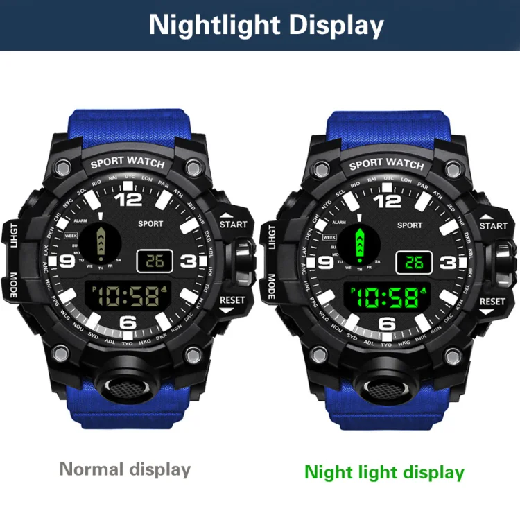 Buy 1 Get 1 Free - Multifunctional Waterproof Outdoor Sports Watch