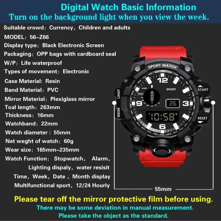 Buy 1 Get 1 Free - Multifunctional Waterproof Outdoor Sports Watch