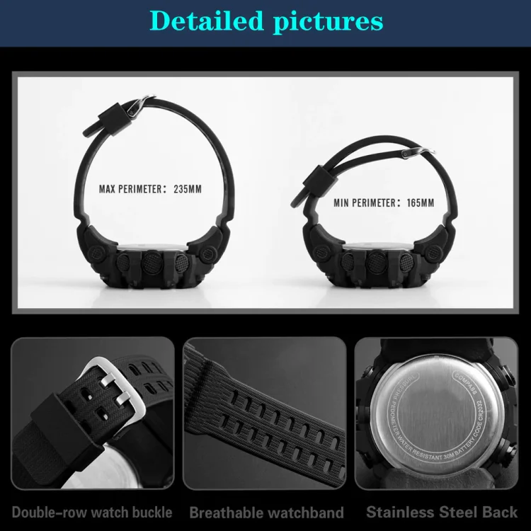 Buy 1 Get 1 Free - Multifunctional Waterproof Outdoor Sports Watch