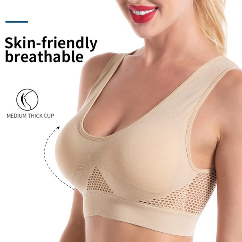 BUY 1 GET 2 FREE TODAY - Breathable Cool Liftup Air Bra