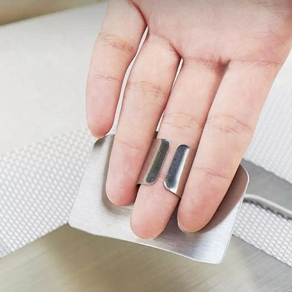 BUY MORE SAVE MORE - Stainless Steel Finger Guards - Protect Your Hands