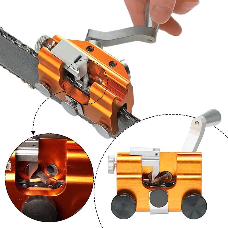 Chainsaw Chain Sharpening Jig