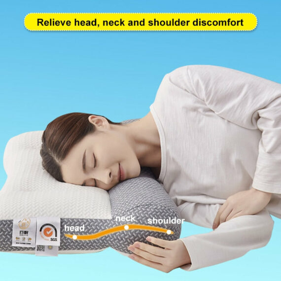CozyCloud Ergonomic Pillow