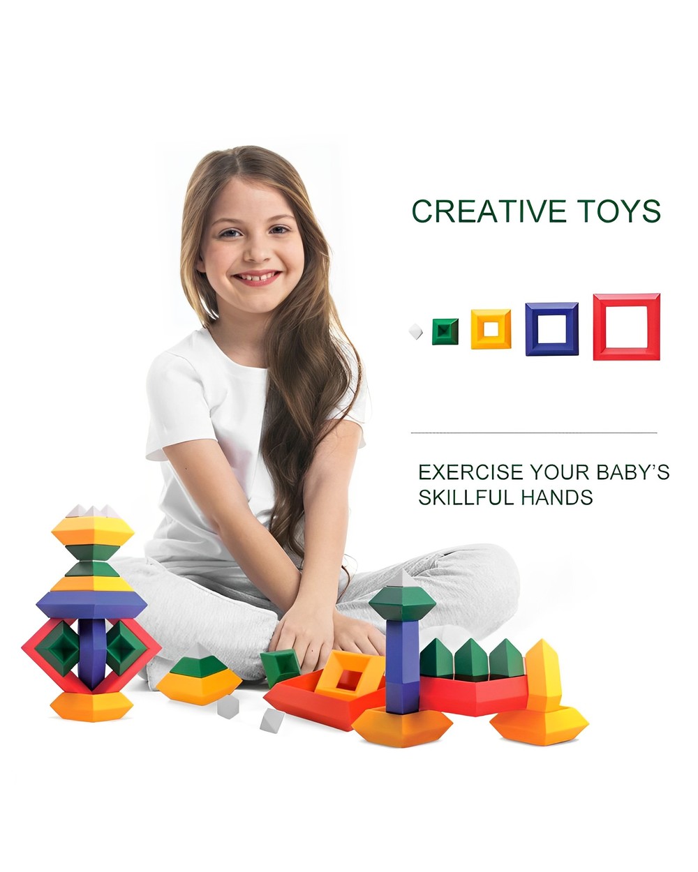 Creative Building Stacking Blocks Puzzles