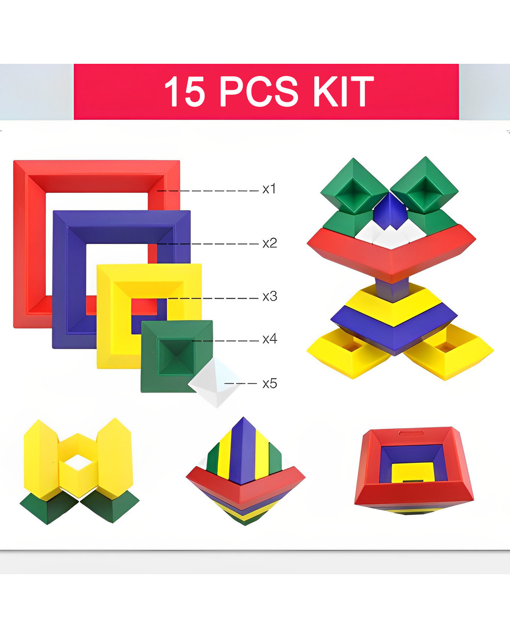 Creative Building Stacking Blocks Puzzles