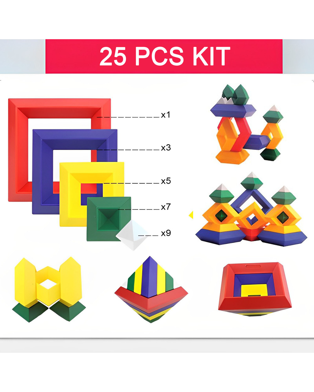 Creative Building Stacking Blocks Puzzles