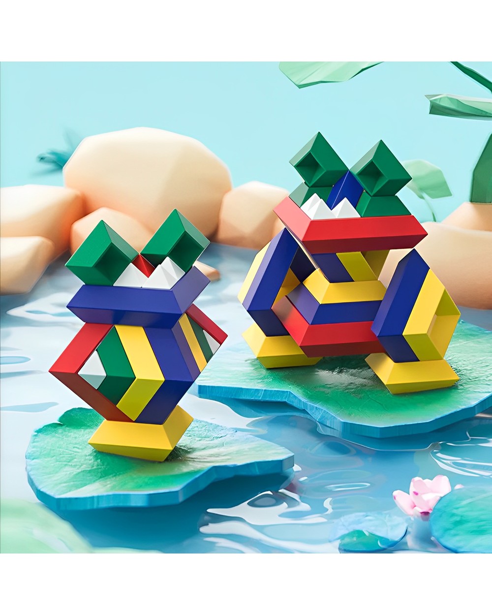 Creative Building Stacking Blocks Puzzles