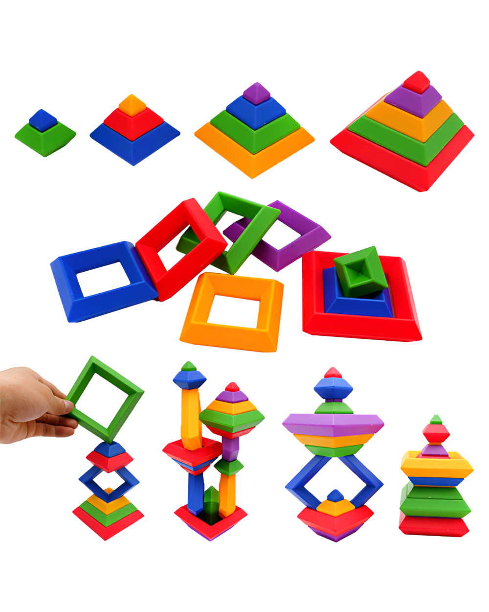 Creative Building Stacking Blocks Puzzles